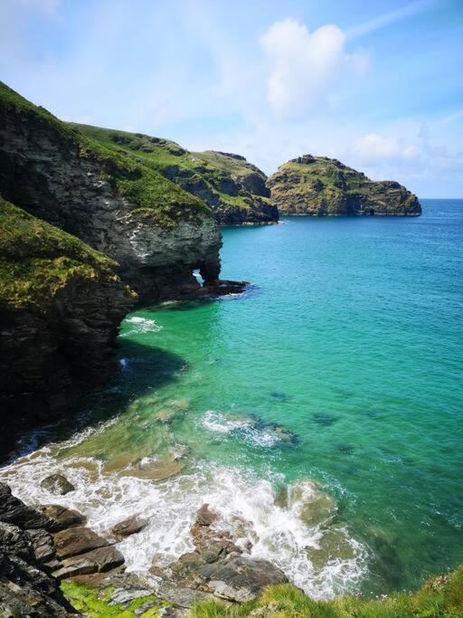 The Little Post House. A Perfect Village Retreat, With Stunning Views. Boscastle Eksteriør billede